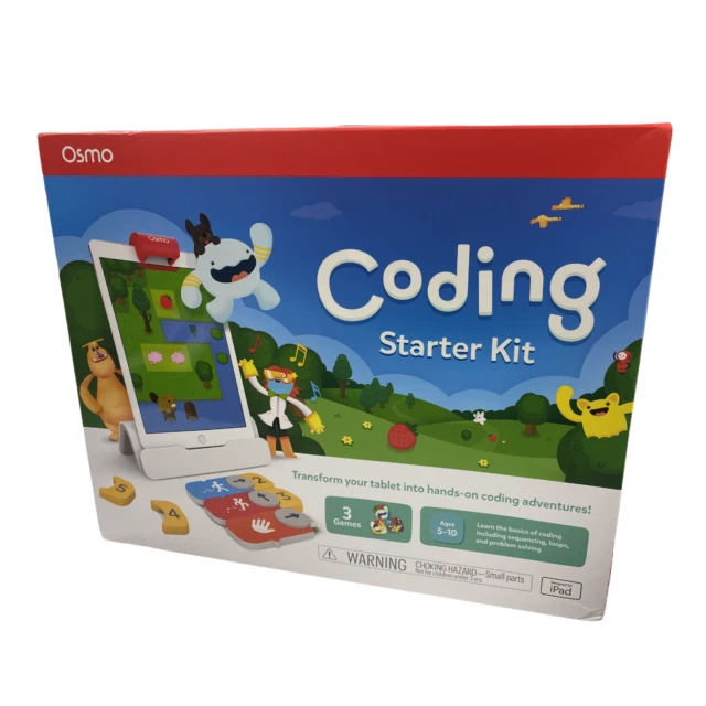 Osmo Coding Starter Kit for iPad 3 Learning Games Stem Toy - Image 1 of 1