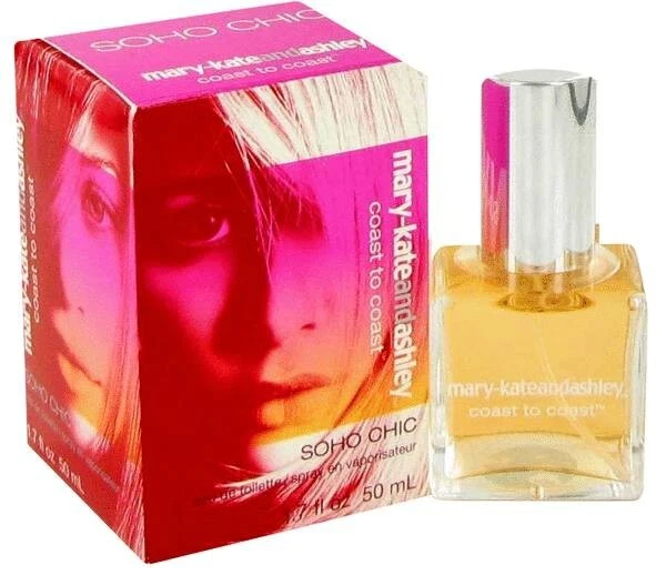 Perfume Mary Kate and Ashley Soho Chic Coast to Coast EDT de colección 1,7 fl oz, CAJA NUEVA Foto 1 de 1