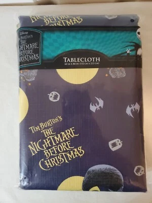 NUEVO Mantel Vinilo Disney Pesadilla Antes de Navidad Jack 60x84” Nuevo con Etiquetas Foto 1 de 4