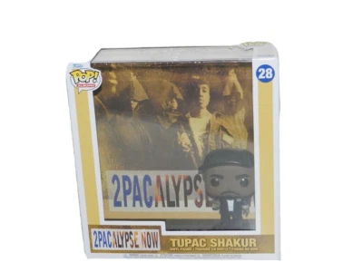 FUNKO POP ÁLBUM TUPAC SHAKUR 2PACALYPSE ESTUCHE RÍGIDO PROTECTOR #28 HOT SET Foto 1 de 4