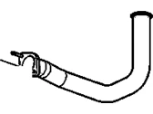 CHEVROLET/GMC/EXHAUST PIPE 1985/1993 - Image 1 of 1