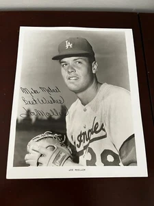 Joe Moeller - MLB Baseball: Los Angeles Dodgers - Foto autografata 8x10 - Foto 1 di 4