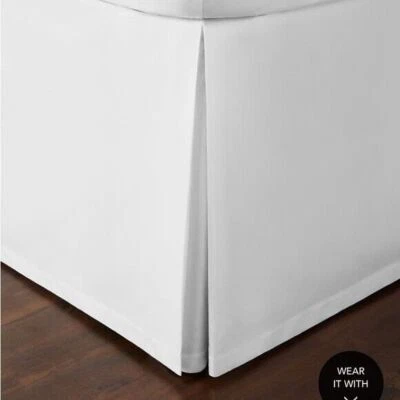 Saia de cama de cetim Hudson Park Collection 680TC - Imagem 1 de 4