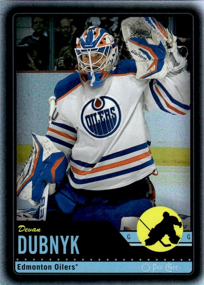 2012-13 O-Pee-Chee Black Rainbow Devan Dubnyk /100 Edmonton Oilers #263 - Image 1 of 2