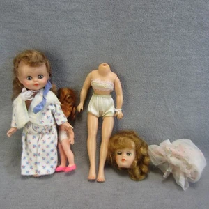 Eegee Uneeda and Non Marked Fashion Doll Lot Restring - Picture 1 of 24