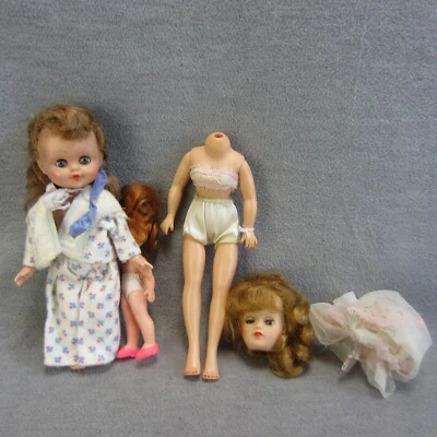 Lote Restring Muñeca Moda Eegee Uneeda y Sin Marcar Foto 1 de 4