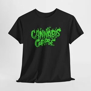 Death Metal. Cannabis Corpse T-Shirt Featuring Deicide, Gorguts,Jungle Rot. XL. - Picture 1 of 12