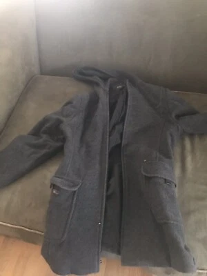 Abrigo de lana gris para mujer New York And Company NY&Co talla 12 Foto 1 de 2