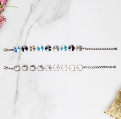 14mm redondo | Base de pulseira clássica faça você mesmo ajuste nove | (EB 112) - Imagem 1 de 2