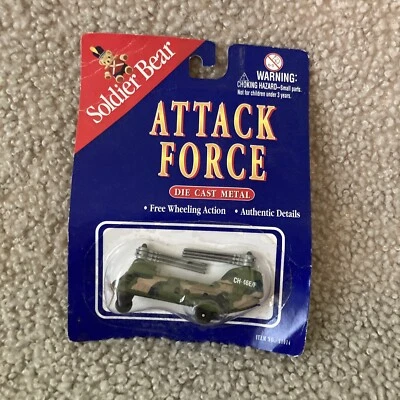 Attack Force Diecast Army Vehicle - Soldier Bear Productions - Image 1 of 3