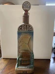 Jim Beam 1973 CRLDA 20th Anniversary Convention - Disneyland Decanter - Picture 1 of 9