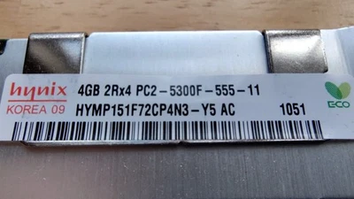 16GB (4x4) DDR2 ECC Server RAM FB-DIMM PC2-5300F - Image 1 of 2