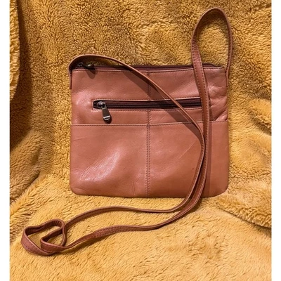 Le Donne светящийся кожаный сумка через плечо желтовато-коричневый hobo богемный винтажный наплечная сумка классический - Изображение 1 из 4