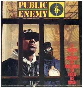 Public Enemy - It Takes A Nation Of Millions To Hold Us '88 LP US ORG!VG+/EX- - Picture 1 of 6