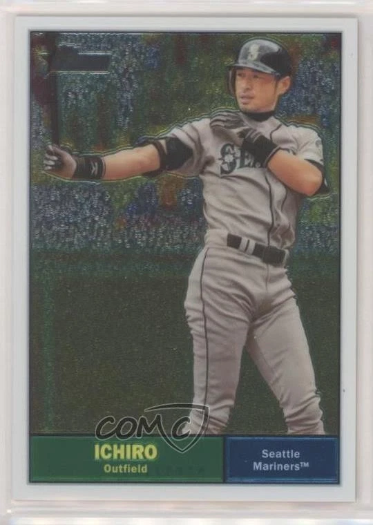2010 Topps Heritage Chrome /1961 Ichiro Suzuki Ichiro #C68 HOF - Image 1 of 2