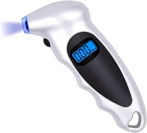 Digital Tire Pressure Gauge 150 PSI Backlight LCD Non-Slip Grip for Car Truck Bi - Picture 1 of 6