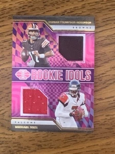 2023 Illusions Dorian Thompson-Robinson Michael Vick Rookie Idols Patch - Picture 1 of 6