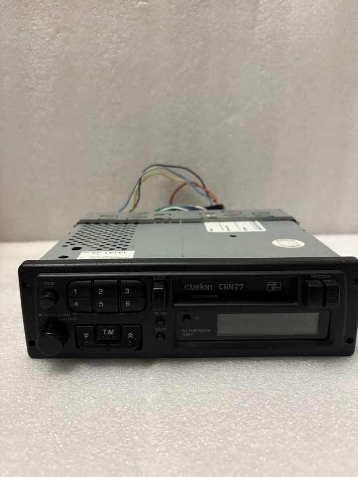CLARION Auto Radio Carhifi Kassette CRN27  Youngtimer Oldtimer Tape Getestet ✅ - Bild 1 von 4