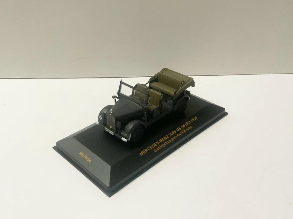 IXO Museum MERCEDES BENZ 200v W152 G5 1938 1/43 Green
