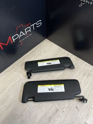 Комплект передних солнцезащитных козырьков 18–23 BMW X3M X4M X3 X4 от оригинального производителя черные - Изображение 1 из 4