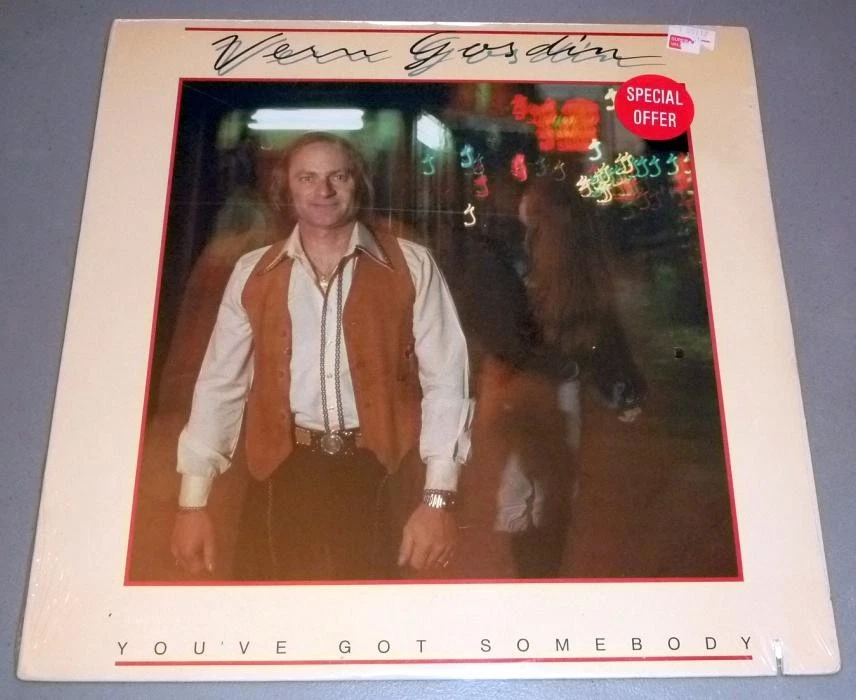 Vern Gosdin Sealed LP You've Got Somebody - Elektra 6E-180 (1979) Foto 1 de 1