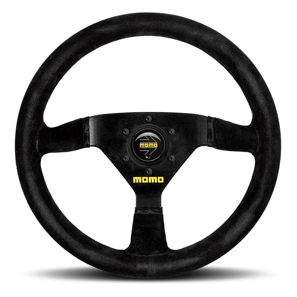 MOMO AUTOMOTIVE ACCESSORIES MOD 69 Steering Wheel Black Suede R1913/35S Foto 1 de 1