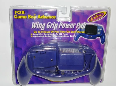 Intec Indigo Wing Grip Power Battery Pak For Nintendo Game Boy Advance 2001 NEW - Image 1 of 4