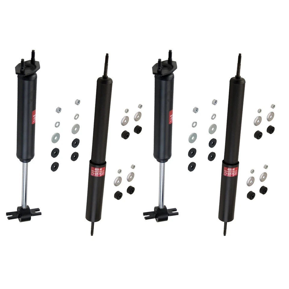 Juego de 4 Amortiguadores Delanteros y Traseros KYB Excel-G para Ford Mustang 1964-1970 Foto 1 de 4