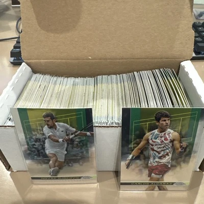 Juego completo de tarjetas base tenis cromadas Topps 2024 1-200 Foto 1 de 2