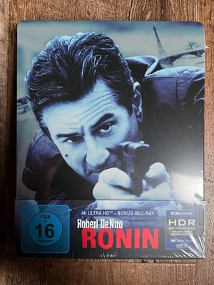 Ronin w. Steelbook (4K UHD + Blu-ray, 1998, EU Import, Region Free) *NEW* - Image 1 of 4