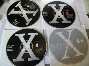 Mac OS X Server, Panther probably missing disks ,, LOOK CLOSE at pictures - Picture 1 of 9