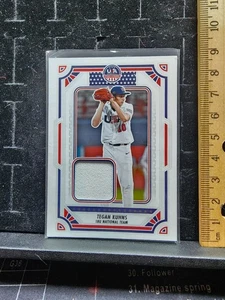 2024 Nolan Traeger Patch - Panini Stars and Stripes #USA-NT College - Picture 1 of 2