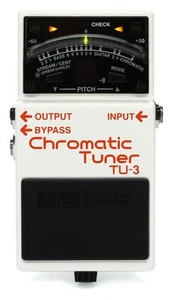 Boss TU-3 Chromatic Tuner Pedal with Bypass (2-pack) Bundle - Picture 1 of 1