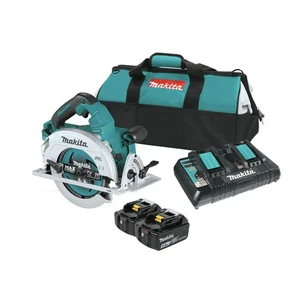 Makita 18V X2 LXT 7-1/4" Circular Saw Kit (5 Ah) XSH06PT-R Certified Refurbished - Picture 1 of 21