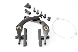 BMX U-Brake U-Bremse PROMAX 7005 Aluminium Schwarz eloxiert für Vorne und Hinten - Bild 1 von 4