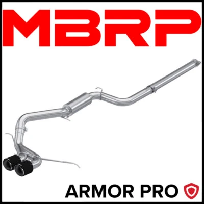 MBRP Armor Pro 3" Cat-Back Exhaust System fit 2013-2018 Ford Focus ST 2.0L Turbo - Image 1 of 2