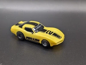 TYCO ~ 79' CHEVY CORVETTE ¡¡Coche Ranura con Chasis Funcionante!! (amarillo) # 8912 # 2 - Imagen 1 de 7