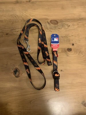 NEW! BALTIMORE ORIOLES DOG PET SET COLLAR LEASH Medium - Image 1 of 4