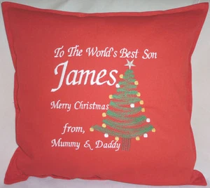 world's BEST son daughter mum dad gran Pa Personalised Merry Christmas Xmas gift - Picture 1 of 1