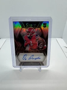 2023 Panini Select Draft Picks - X-Factor Auto Silver #XS-DPD Demario Douglas RC - Picture 1 of 2