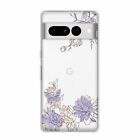 Blooming Flower Phone Clear TPU Case Cover For Google Pixel 7A 7 6 Pro 6A 5 5G