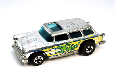 Hot Wheels ALIVE '55 Chevy Nomad Super Chromes Hong Kong Vintage 1969 Diecast - Image 1 of 4