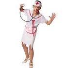 Bloody Nurse Costume for Girls | Zombie Halloween Fancy Dress Outfit Left 4 Dead