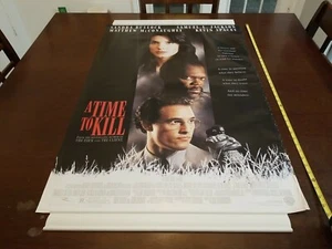 1996 original A Time To Kill Movie Rental / Theater HUGE Promo Poster 27X40 !!!! - Imagen 1 de 7