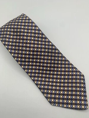 Роскошный мужской шелковый дизайнерский галстук Emmanuel Ungaro 58x3,5 дюйма США - Изображение 1 из 4