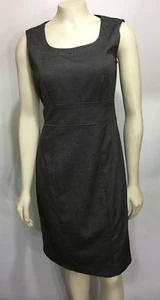 Nanette Lepore 4 Black White Sleeveless Wool Blend Dress Knee-Length - Picture 1 of 5