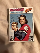 1977 Topps Set-Break #525 Dennis Eckersley 2nd Year Card REAL NICE HALL OF FAMER