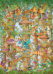 Heye Tree Lodges 1000 pezzi puzzle fumetto puzzle cartone animato puzzle HY29990