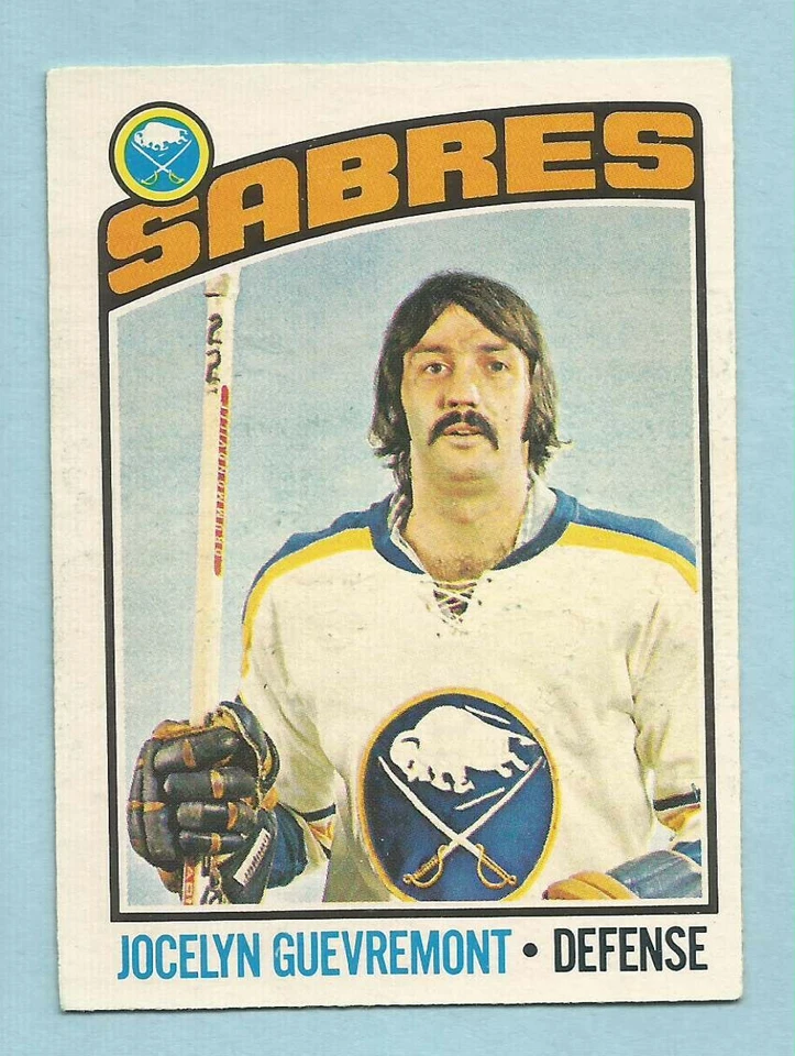 1976-77 OPC O-Pee-Chee Hockey Jocelyn Guevremont #108 Buffalo Sabres NMT+ **8 - Image 1 of 1