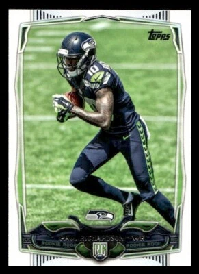 2014 Topps #401 Paul Richardson Rookie Seattle Seahawks - Image 1 of 2